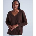 ABSOLUT CASHMERE  - Pull poncho Camille marron