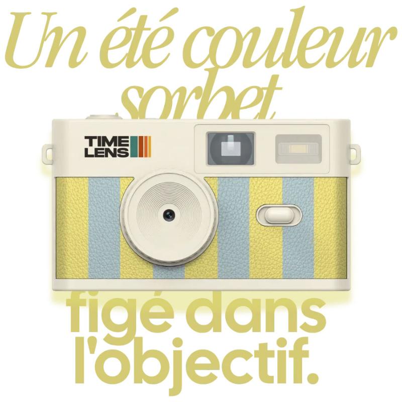 TIME LENS - Appareil photo  réutilisable sorbet