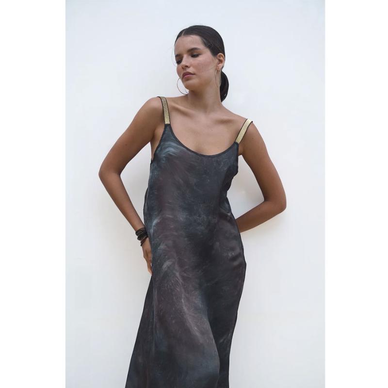 BELIZA - Robe longue Alia noir