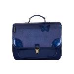 CARAMEL & CIE - Cartable moyenne section Oxford navy