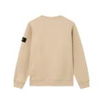 STONE ISLAND JUNIOR - Sweat sable - Nouveauté 
