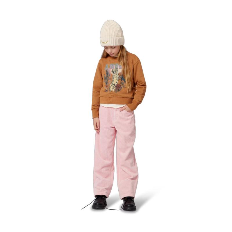ZADIG & VOLTAIRE - Pantalon en velours rose 