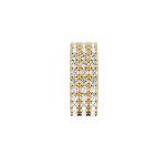 BILLION AVENUE - Bague d'oreille Flat diamong gold 
