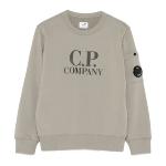 CP COMPANY UNDERSIXTEEN - Sweat taupe avec logo - Nouveauté