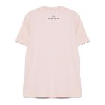 stone island junior - Tshirt rose logo imprimé