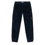 STONE ISLAND JUNIOR - Pantalon cargo en velours 