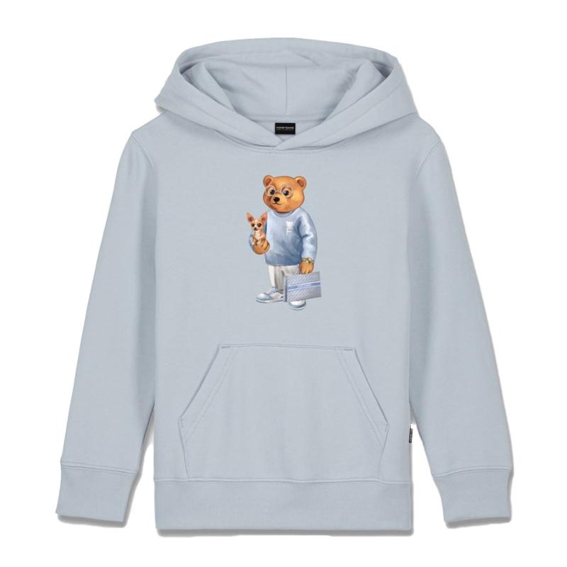 BARON FILOU - Sweat capuche Chihuahua ciel - Nouveauté 