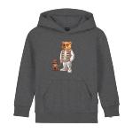 BARON FILOU - Sweat capuche Caniche gris - Nouveauté 