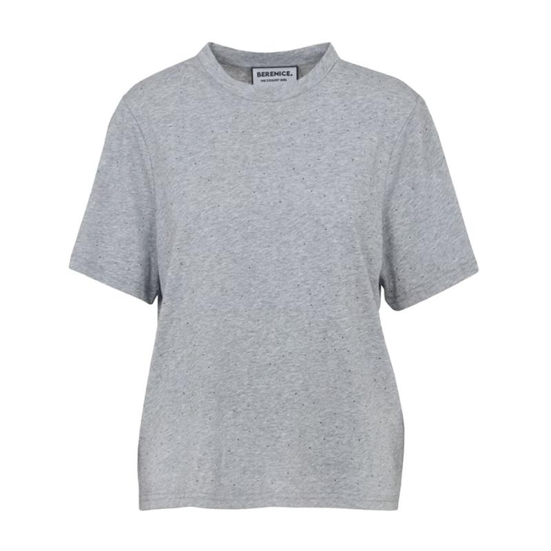 BERENICE - Tee shirt Thildina gris - SOLDES