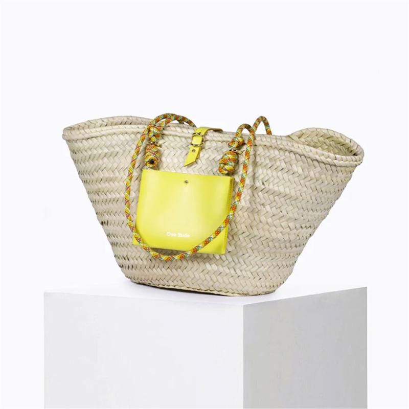 CRAIE STUDIO - Panier Calanques jaune