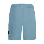 STONE ISLAND JUNIOR - Bermuda en molleton bleu 