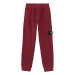 STONE ISLAND JUNIOR - Bas de jogging bordeaux - Nouveauté