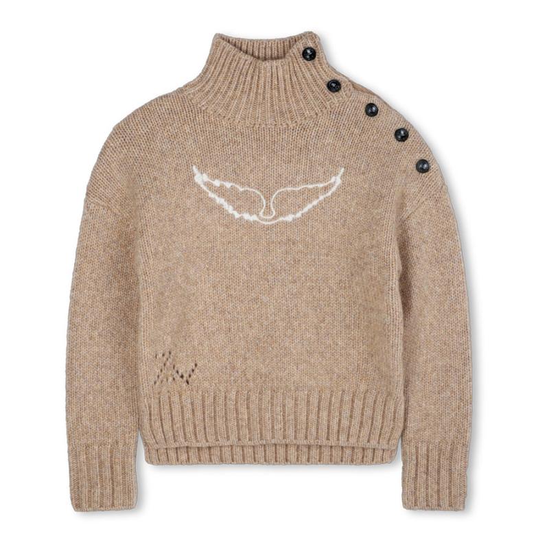 ZADIG & VOLTAIRE - Pull col montant 