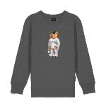 BARON FILOU - Sweat Honeygang Étudiant gris - Nouveauté 