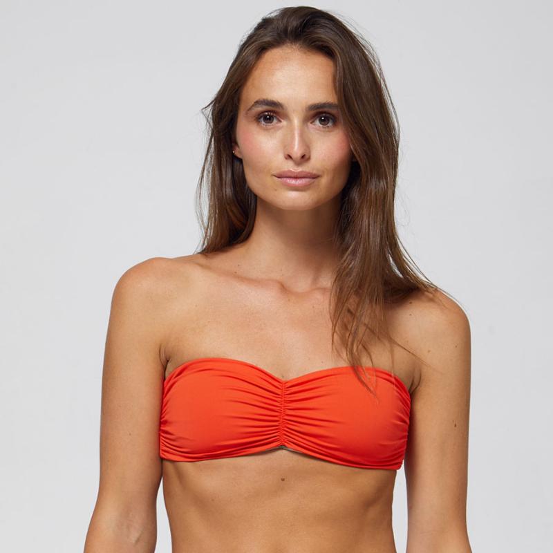 BELIZA - Bandeau réversible Julie orangina
