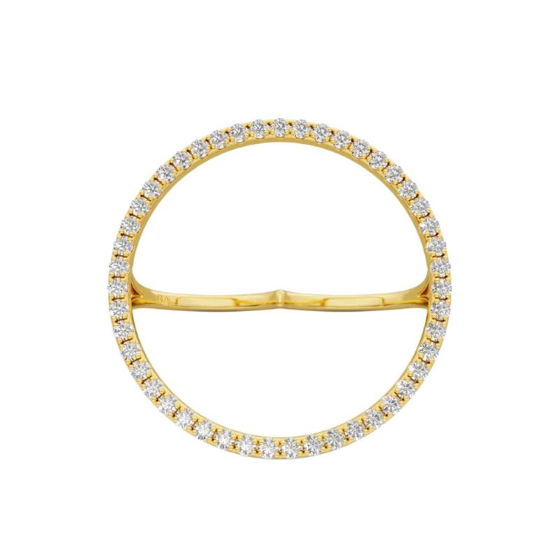 BILLION AVENUE - Bague double  Joy diamond gold 