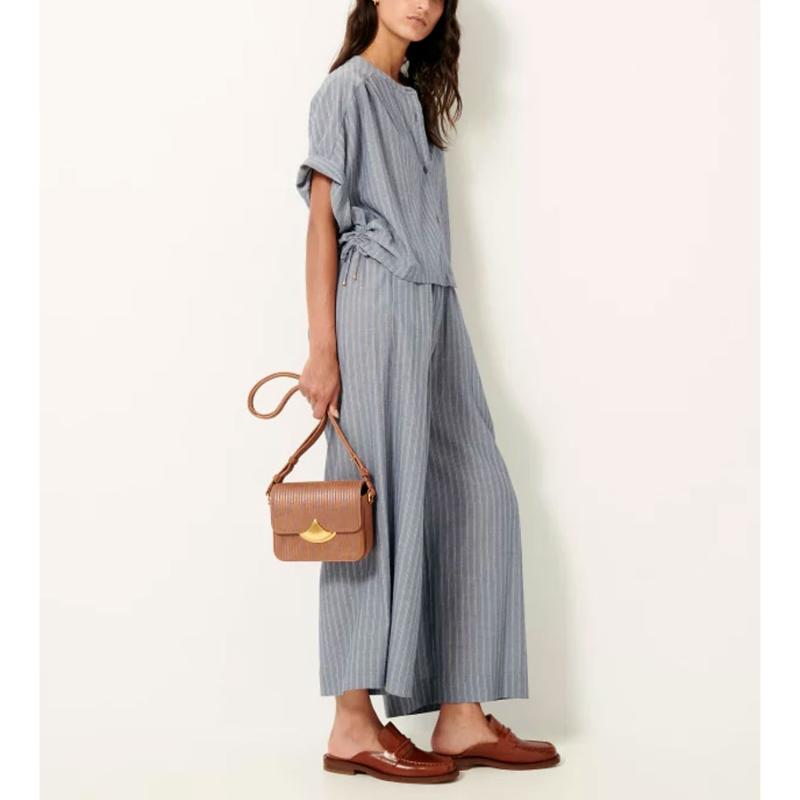 SESSUN - Pantalon Isla Minima chambray