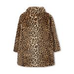 SONIA RYKIEL - Manteau en fausse fourrure léopard 