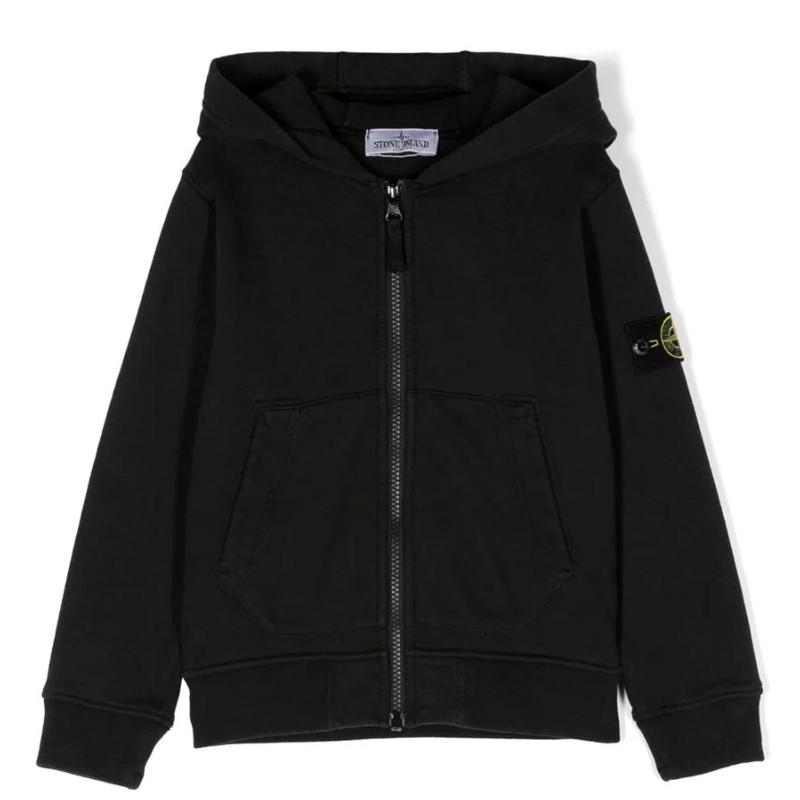 stone island junior - Gilet zippé noir