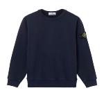 STONE ISLAND JUNIOR - Sweat compass navy - Nouveauté 