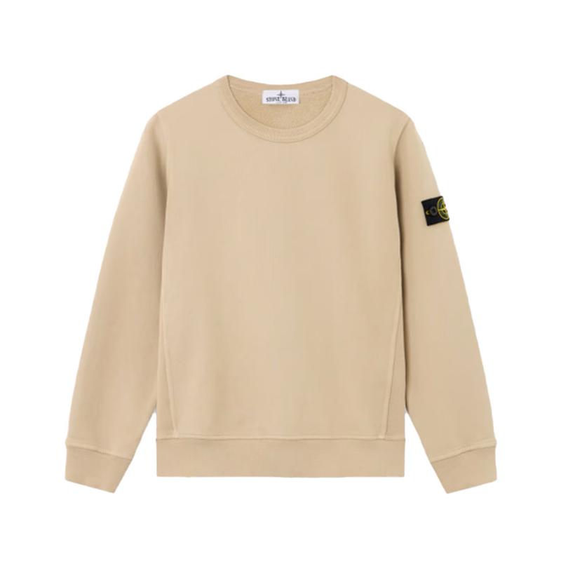 STONE ISLAND JUNIOR - Sweat sable - Nouveauté 