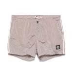 STONE ISLAND - Short de bain rose pâle