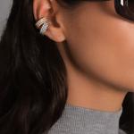 BILLION AVENUE - Bague d'oreille Flat diamong gold 