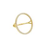 BILLION AVENUE - Bague double  Joy diamond gold 