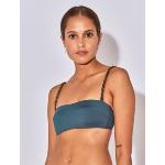 BELIZA - Top bandeau Lola pétrole 