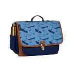 CARAMEL & CIE - Cartable moyen Skates bleu - Nouveautés 