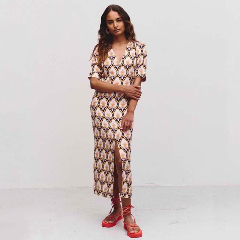 IDANO - Robe longue Anael 