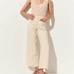 SESSUN - Pantalon droit Fleur de sel  Hendrick 