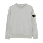 STONE ISLAND JUNIOR - Sweat gris clair - Nouveauté 