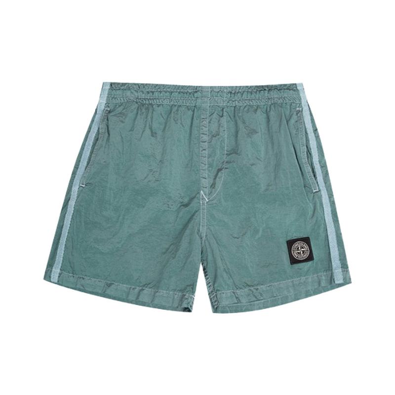 STONE ISLAND JUNIOR - Short de bain turquoise