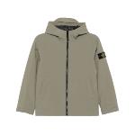 STONE ISLAND JUNIOR - Veste logo patch sauge 