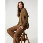 ABSOLUT CASHMERE - Pull poncho col roulé Clara bronze