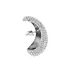 BILLION AVENUE - Boucle d'oreille Bulb diamond silver