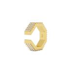 BILLION AVENUE - Bague d'oreille Edge diamond gold 