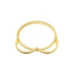 BILLION AVENUE - Bague double  Joy diamond gold 