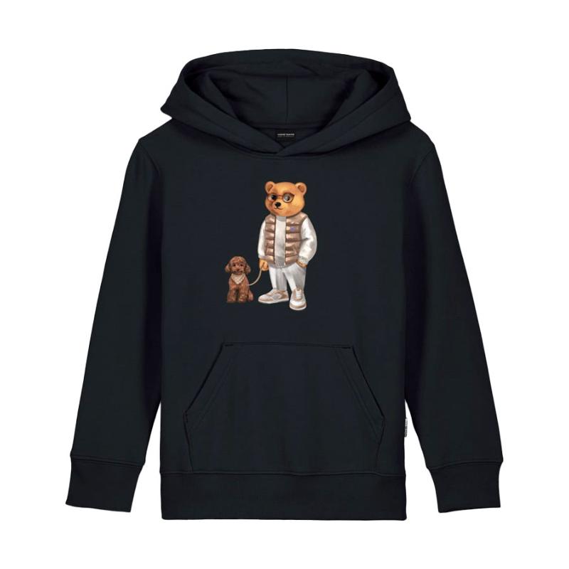 BARON FILOU - Sweat capuche Caniche noir - Nouveauté 