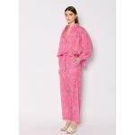 BERENICE - Pantalon Pandana rose 