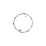 BILLION AVENUE - Bouton d'oreille Kay diamond argent droite