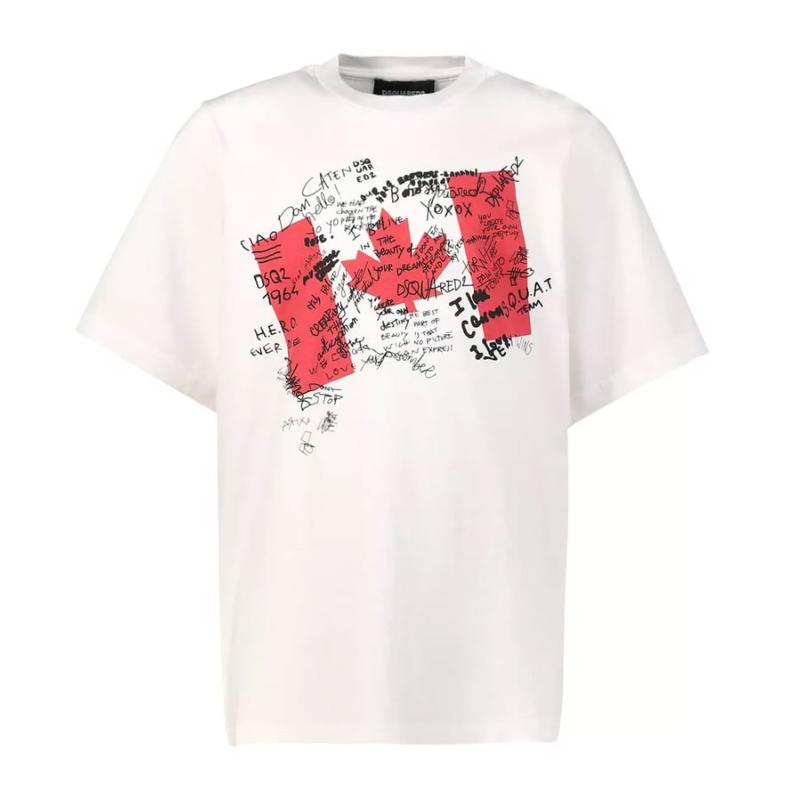 DSQUARED2 - Tee shirt blanc 