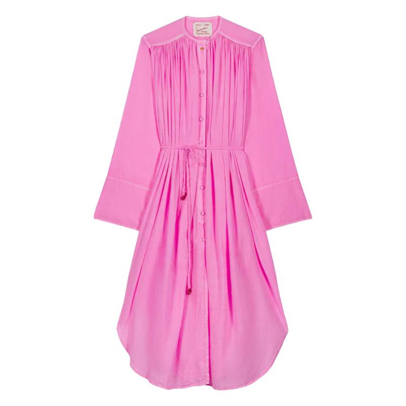 LAURENCE BRAS - Robe longue Cig pink