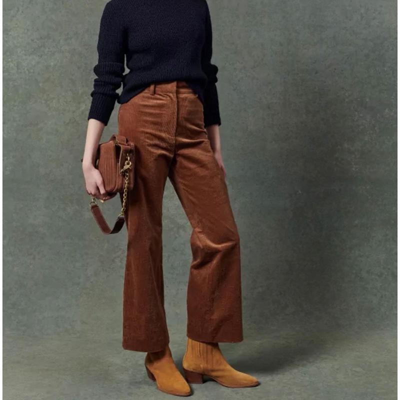 SESSUN - Pantalon Charlie en velours 