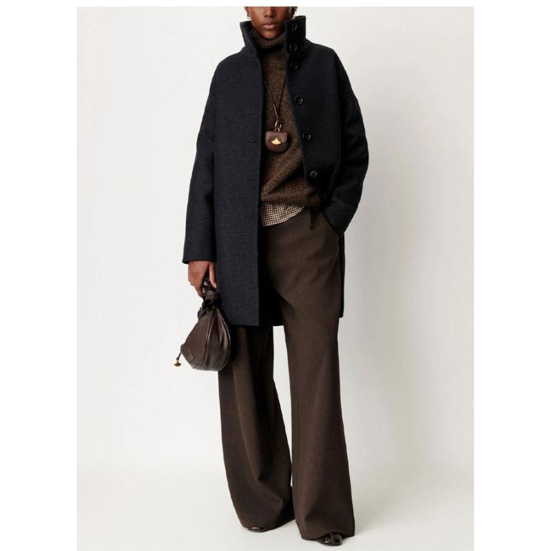 SESSUN - Manteau court Paradise carbone 
