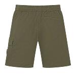 STONE ISLAND JUNIOR - Bermuda en toile kaki 