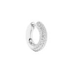 BILLION AVENUE - Boucle d'oreille Chunky diamond silver