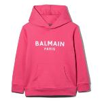 BALMAIN KIDS - Sweat hoodie rose