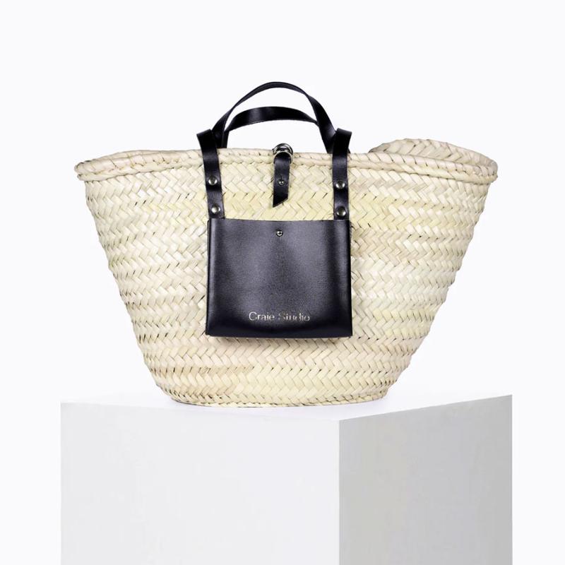 CRAIE STUDIO - Panier moyen noir